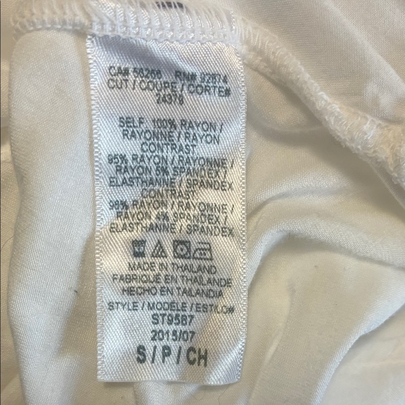 Splendid White Tank Top Size Small - Picture 4 of 6